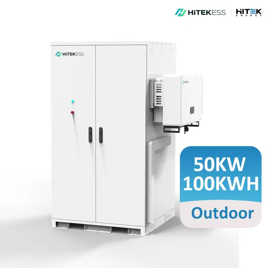 Hitek Energy Lithium Ion Battery Cabinet Outdoor Bess Industrial & Commercial Energy Storage System with 50kw 100kwh Connection