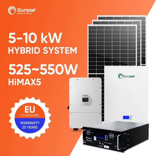 Sunpal Full Solar Power System Price 5kw 8kw 10kw Hybrid Solar Energy Storage System Kit for Home