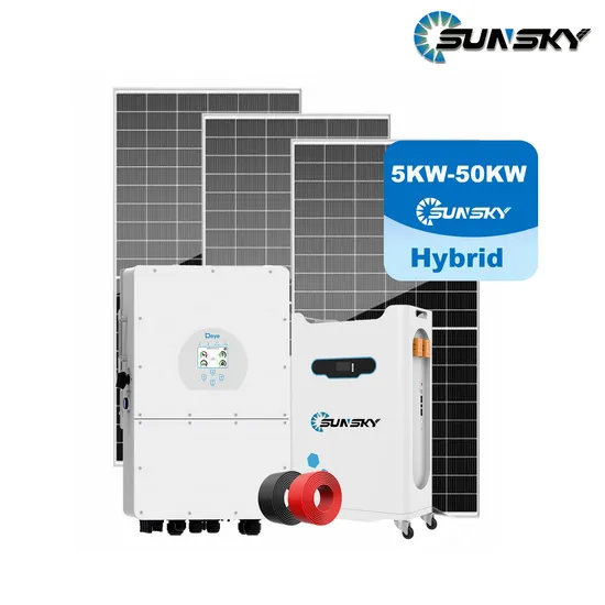 High Efficiency Solar Panel Energy Storage System 10000W 20kw 30kw 40kw 50kw 60kw Home 10kw Solar Power System Battery House System for Factory Use