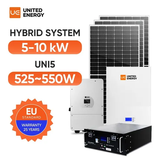 Complete Kit Solar Energy System 5kw 8kw 10kw 3 Phases with Lithium Batteries Solar Energy Hybrid System