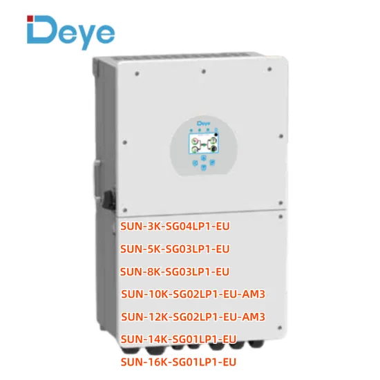 Deye Low Voltage Lnverter 3kw 16kw EU Standard Single Phase Sun-3/5/6/8/10/12K-Sg04lp1-EU Hybrid Inverter 48V for EU Using