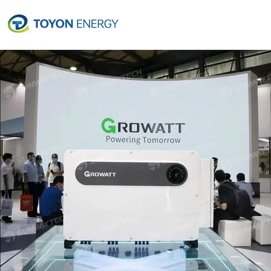 EU Stock Growatt Inverter 3 Phase on Grid Inverter 100kw 110kw 125kw Inverter for Solar Power System
