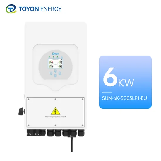 in Stock Single Phase 3.6kw 5kw 6kw Deye Hybrid Inverter for Home Energy System