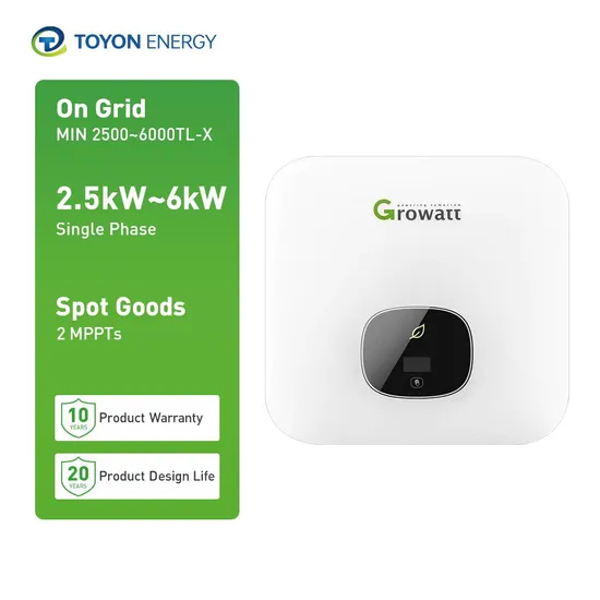 Growatt PV Inverter Min 2500-6000tl-X on Grid Solar Inverter for Hot Sale 2.5kw Inverter