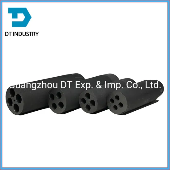 Four Holes High Density Graphite Mold for Round Brass Bar
