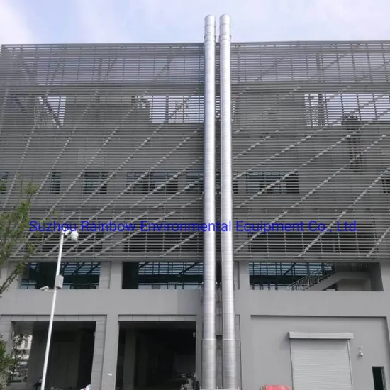 Double Wall Stainless Steel Pre-Fabricated Commercial Generator Boiler Chimney