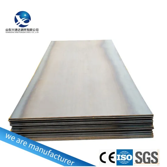 Q195 Q215 Q235 Q255 Q275 ASTM A36 Hardness Metal Carbon Steel Plate Hot Rolled Steel Sheet