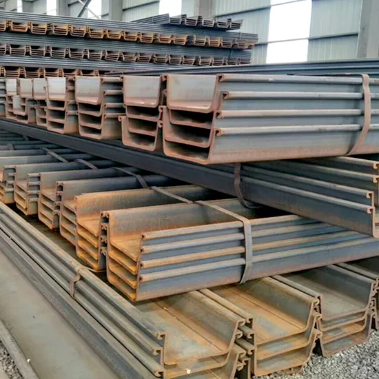 400X100X10.5mm Type 2 Hot Rolled U Type Steel Sheet Pile for Construction
