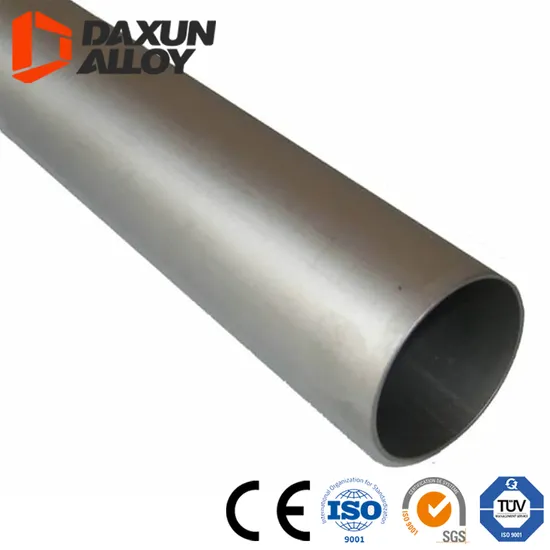 Titanium Welded Pipe, Manufacturer Direct Sales, ASME Sb-861 Grade1 Grade2, MIG Welding, Lightweight, Automobile Exhaust, Titanium Welded Tube