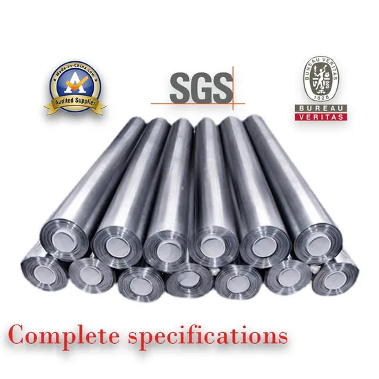 99.994% Pure Lead Ingot Lead Plate Rolls Coil Sheet Factory Price