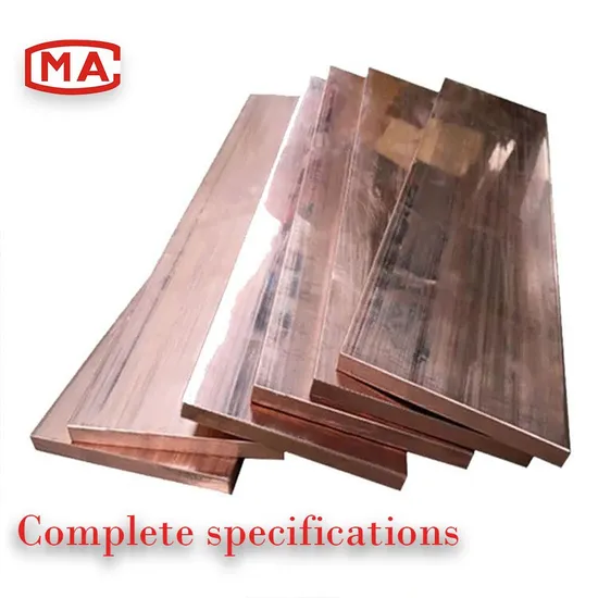 Copper Bars C12200 C11000 Copper Flat Rod 8mm 99.99% Pure Round Square Copper Busbar Strips Brass Rod Bar