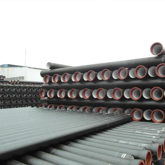 High Quality C30 C40 Ductile Cast Iron Pipe DN800 800mm 600mm K9 Ductile Iron Pipe for Municipal Water Supply