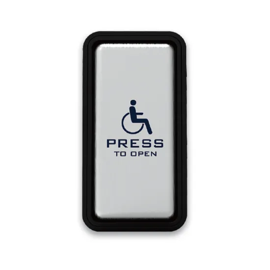 Yoursensor Mini Wired Distabled Switch Stainless Steel Automatic Door Press Button for Disabled Washroom Door