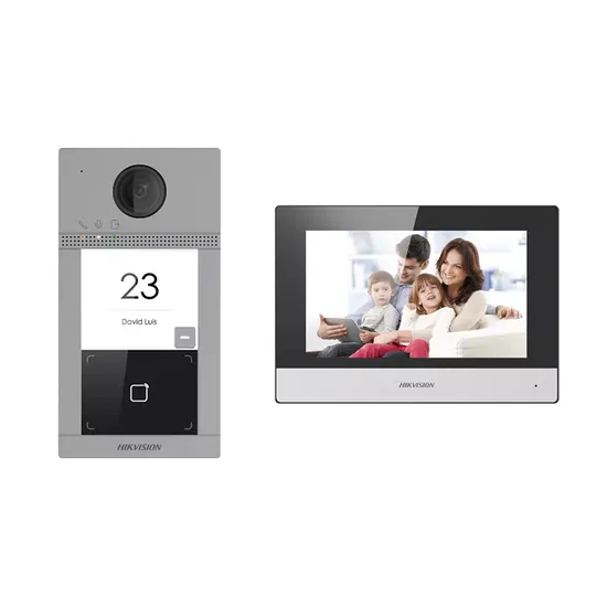 10-Inch Android System Hikvision WiFi Video Intercom Indoor Station Ds-Kh9510-Wte1