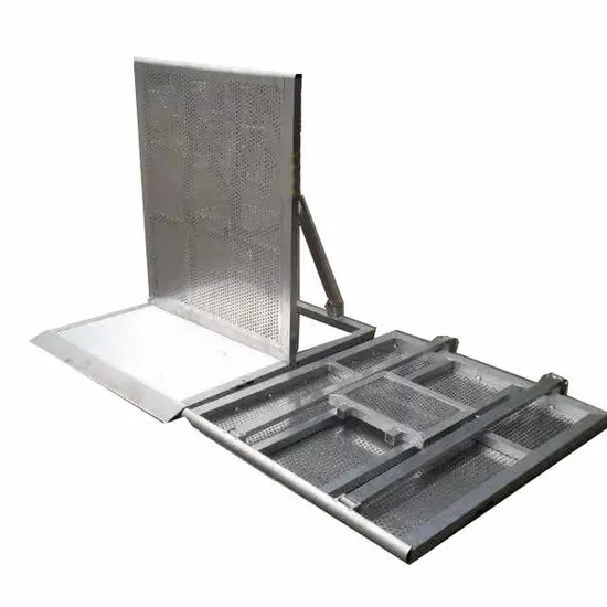 Aluminum Alloy Folding Crowd Control Barricade Crash Barricade Barrier