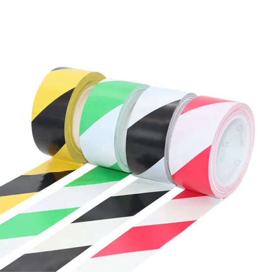 Hot Selling Premium PVC Colorful Hazard Warning Floor Marking Safety Signal Hazard Warning Slfe Adhesive Tape