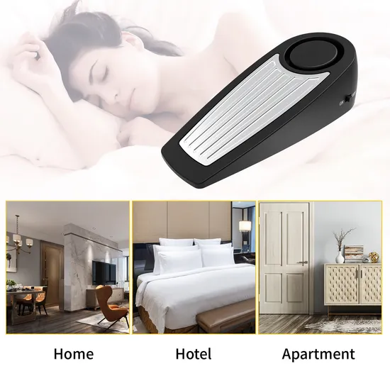 Meinoe Anti Theft Alarm Safety Device Home Hotel Door Stop Alarm
