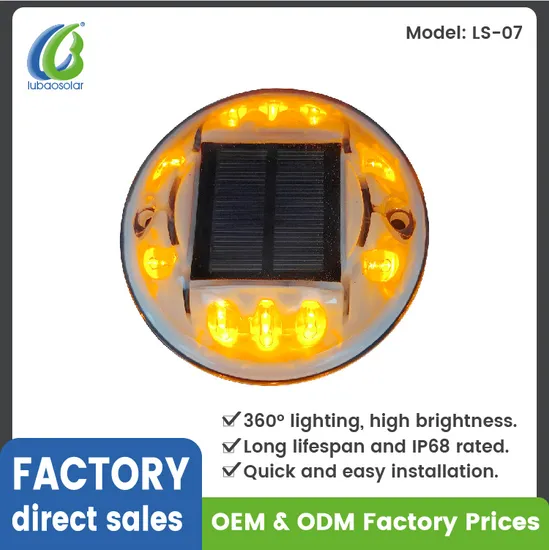 High-Strength Solar Stud for Pathways