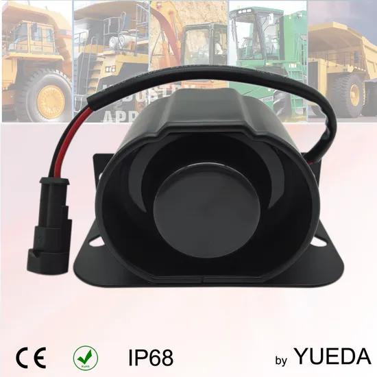 112dB Beep, Travel Buzzer Reversing Alarm for Excavating Machinery