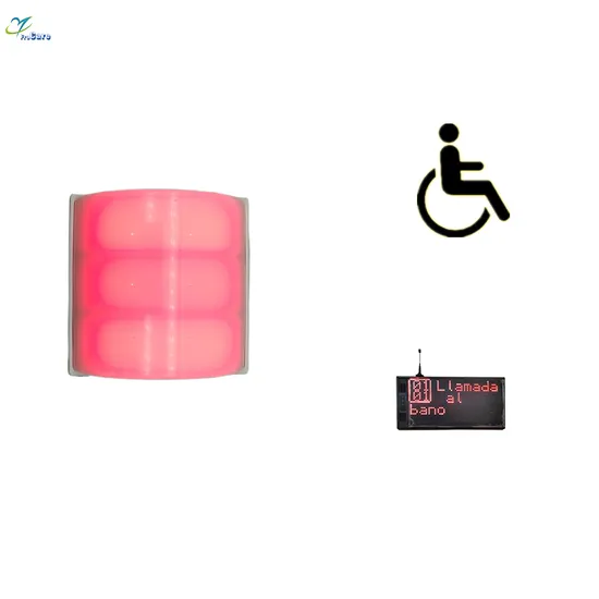 Door Light Signals Wireless Buzzing Interact Lamp with Different Color Combinations