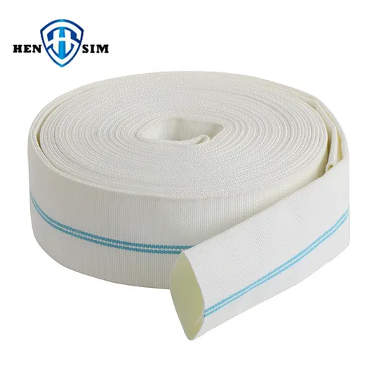Ascend Good Quality PU Lining Layfalt Canvas Fire Hose/Japan Standard for Fire Equipment System
