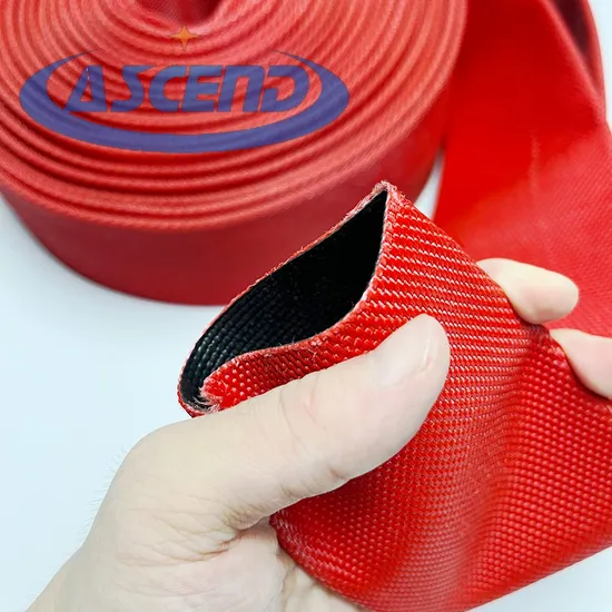 2024 New Type High Quality BS 6391 Type 2/Red Color Layflat Coating Hose/PVC Lining Fire Hose