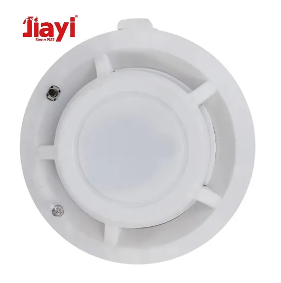 9V White Standalone Fire Photoelectric Chamber Detector Smoke Alarm Fire Detector Sensor for Home Kitchen Bedroom