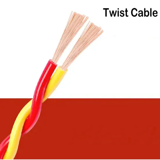 Twisted Pair Cable for Alarm System (2X0.75mm 2X1.0mm 2X1.5mm 2X2.5mm)