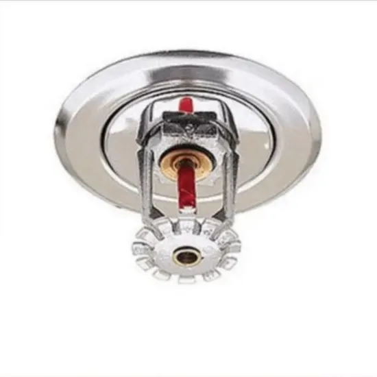 Czech Language Banner Labelled Fire Sprinkler Heads
