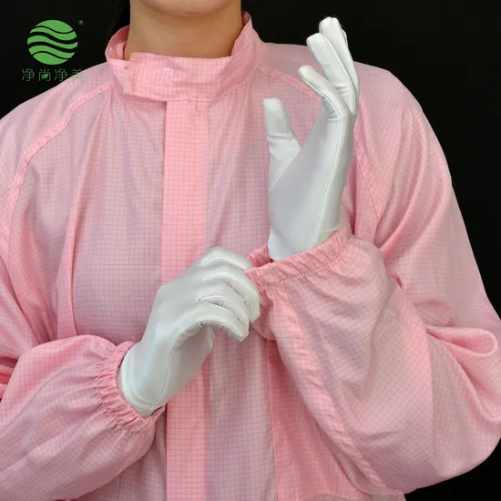 Jsjm1020-7 Dust-Free Plant Striped Semiconductor/Chip Industry ESD Anti-Static Safety Clothing