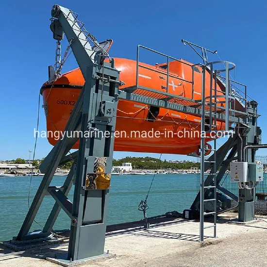 Solas F. R. P. Fiberglass Totally Enclosed Lifeboat Cum Rescue Boat