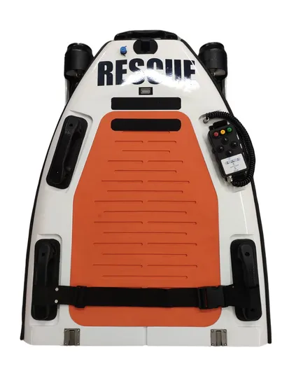 Multifunctional Collapsible Stretcher Intelligent Wireless Water Rescue Robot with Heating System