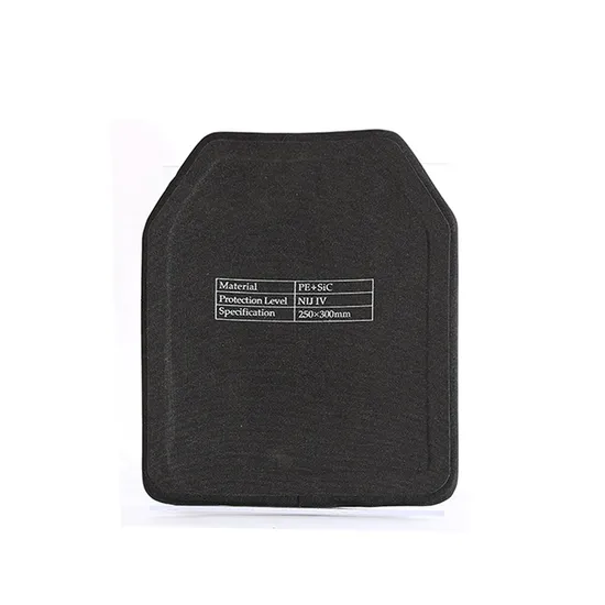 New Rich Multi-Curve UHMWPE/Sic Nij IV Level Tactical Hard Plate for Soft Armor