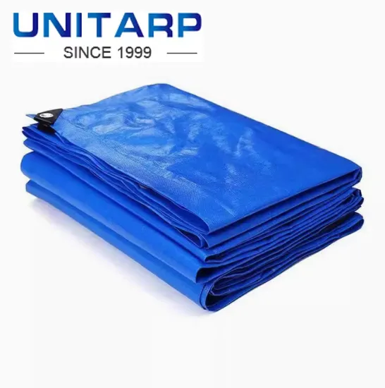 Custom PE Plastic Cover Sheet Tarpaulin with Waterproof for Cover Tarp PE Coated Fabric
