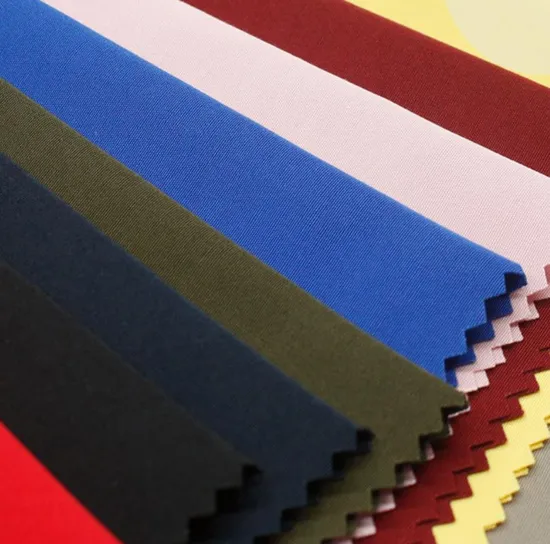 Factory Wholesale High Quality Polyester 4-Way Spandex Fabric for Sports Garments