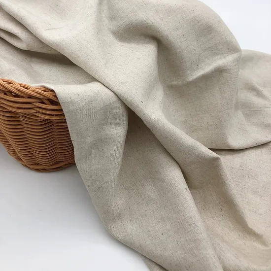 Manufacturers Directly Secondary Linen and Viscose Blended Home Clothing Casual Fabric