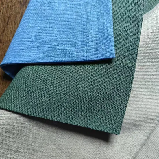 Manufacturer of 100% Linen Fabric for Clothing Shirt Fabric