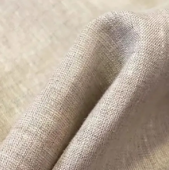 High Quality 100% Linen Loose and Comfortable Women′s Casual Fabric