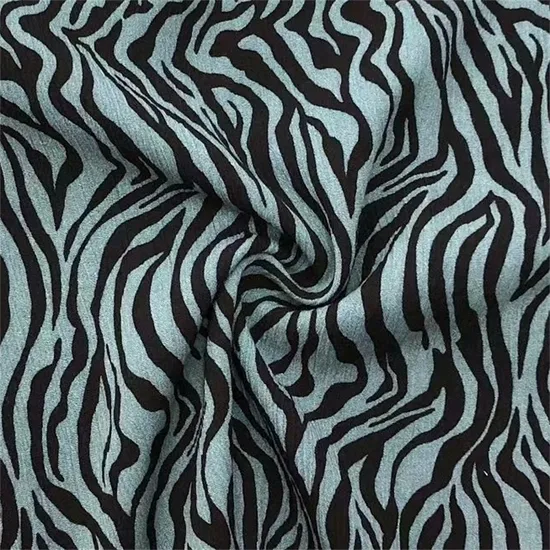 Yigao Textile 100%Rayon/Viscose Crepe Printed Fabric Woven Shirt Fabric