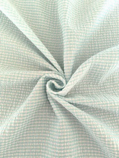 Professional Factory Not Easy to Fade Strips Seersucker Fabric