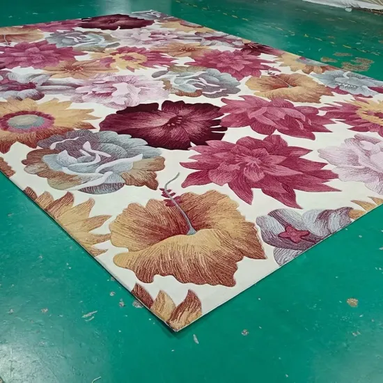 Customized Handmade Tufted Carpet Rug for Hotel or Home Patterns