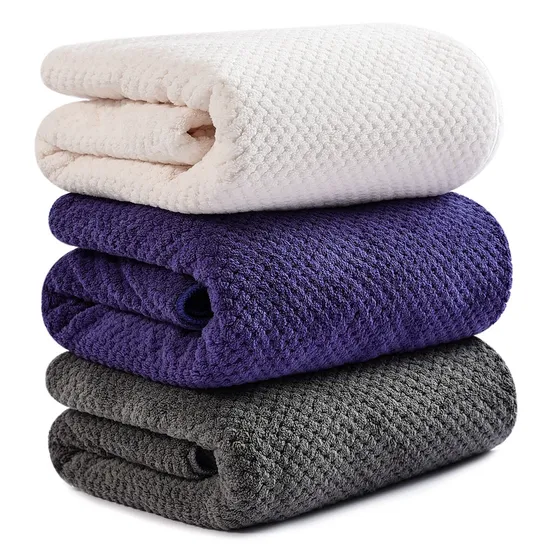 Anti-Microbial Quick Dry Microfiber Bath Towel for Bathroom, Camping, Outdoor