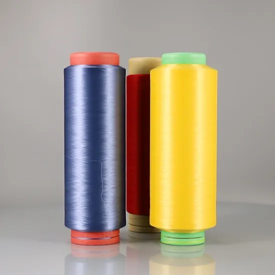 Polyester Dope-Dyed DTY Polyester Yarn