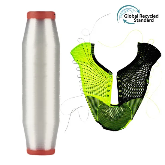 Grs Certificate Polyester Pet Monofilament Yarn for Knitting Shoe Upper