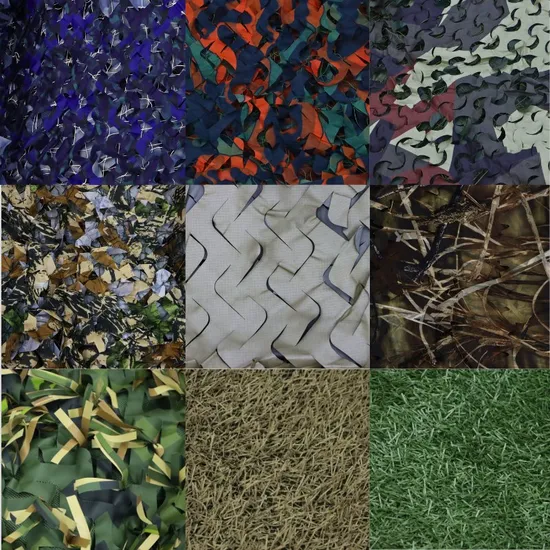 Design Your Own Vis/Nir/Irr/Thermal/Waterproof Camouflage Net