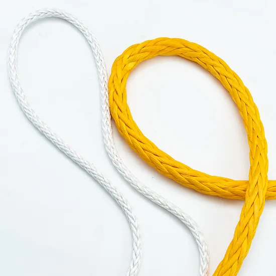 High Strength 12 Strands Sythenic Rope UHMWPE Rope for Vessels