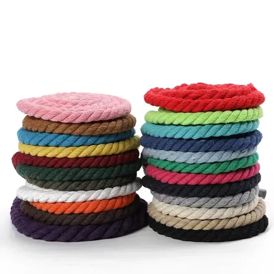 High Strength Cotton Rope for Crafting and Home Decor