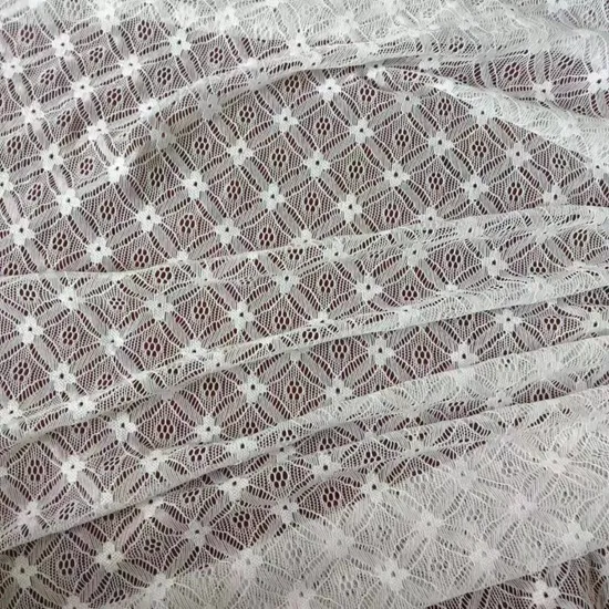 Nylon High Elastic Lace Women′s Clothing Fabric