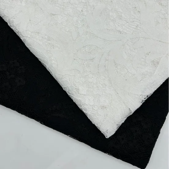Yigao Textile Nylon Cotton Lace Fabric Shirt Fabric