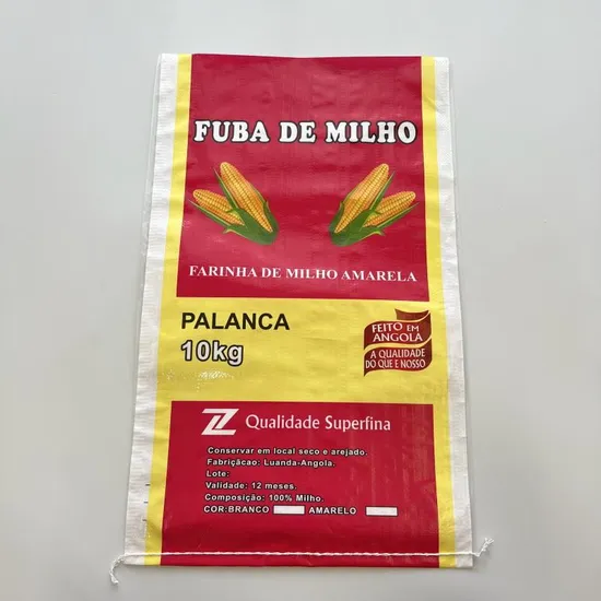25kg 50kg PP Woven Bag Laminated Sack for Packing Rice Cereal Corn Grain